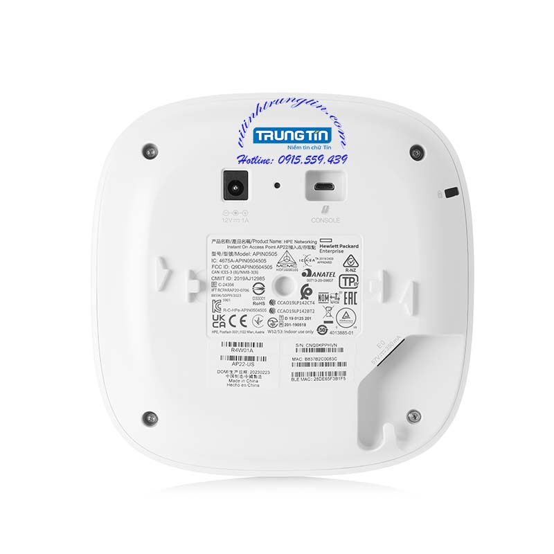 Bộ phát wifi AP22 Wifi 6, sử dụng trong nhà (Indoor)