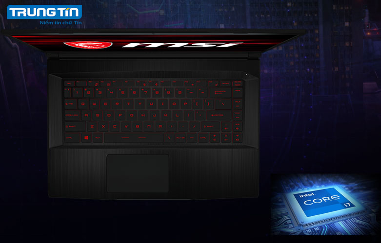 Laptop MSI Gaming GF63 12UC-887VN (Black)