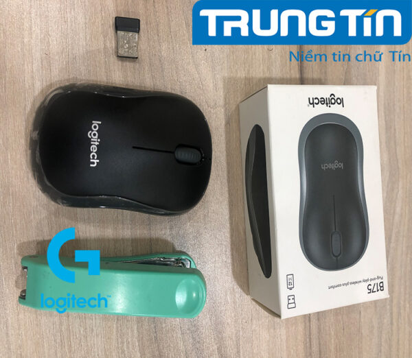 Chuột Logitech B175 Optical Wireless Black - Hình ảnh 6
