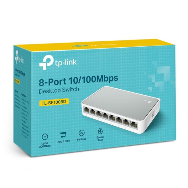 Switch TP-LINK TL-SF1008D - Hình ảnh 2