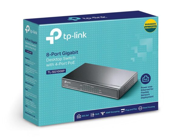Switch TP-LINK TL-SG1008P - Hình ảnh 2